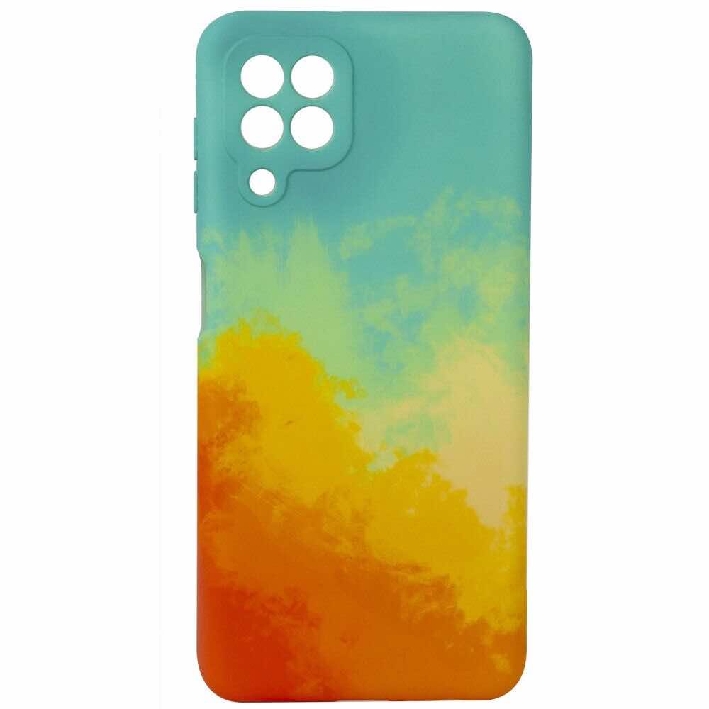 Чохол MiaMi Mix Color for Samsung A225 (A22-2021) 4G - Orange - Blue