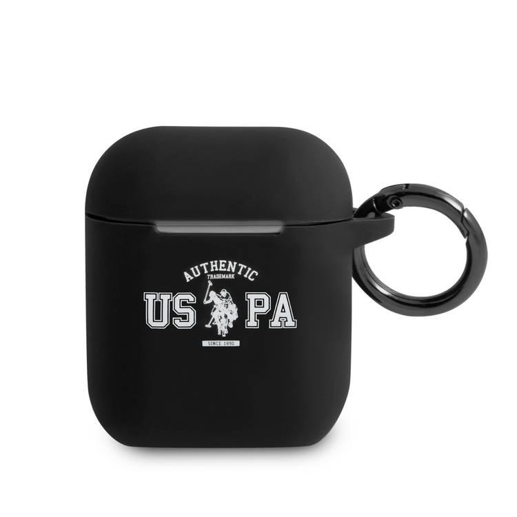 Чохол U.S.Polo Assn.Silicone Uspa Authentic Case for Airpods 1/2 Black