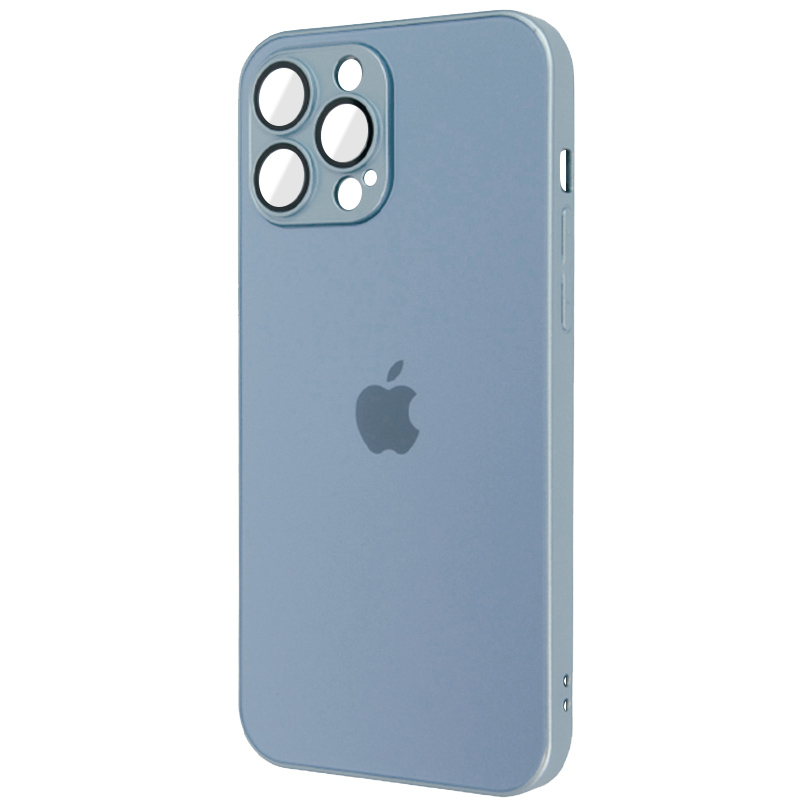 Чохол TPU+glass Sapphire Matte Case для iPhone 13 (6.1