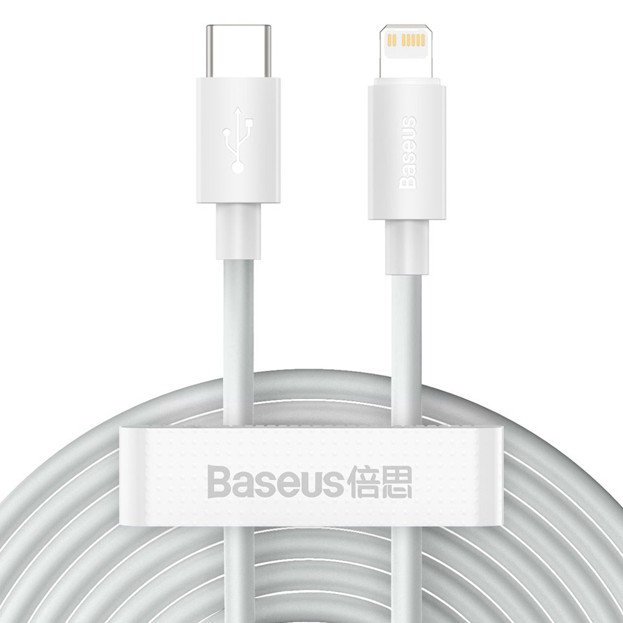 Кабель Baseus Superior Series Fast Charging Type-C to Lightning PD 20W (0.25m) (white)