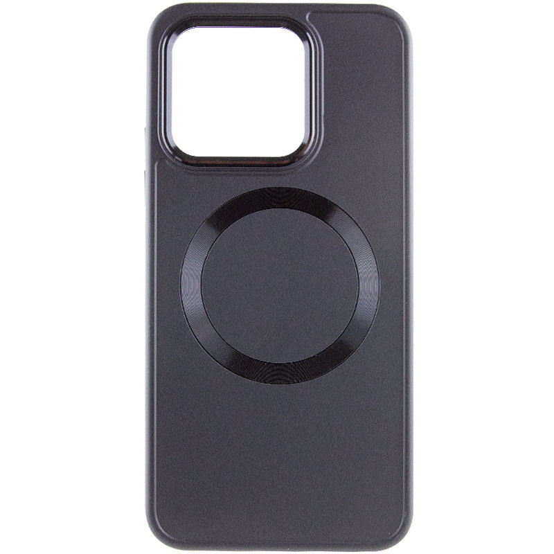 Чохол Bonbon Metal Style with MagSafe для Xiaomi Redmi Note 13 Pro 4G (Чорний/Black)