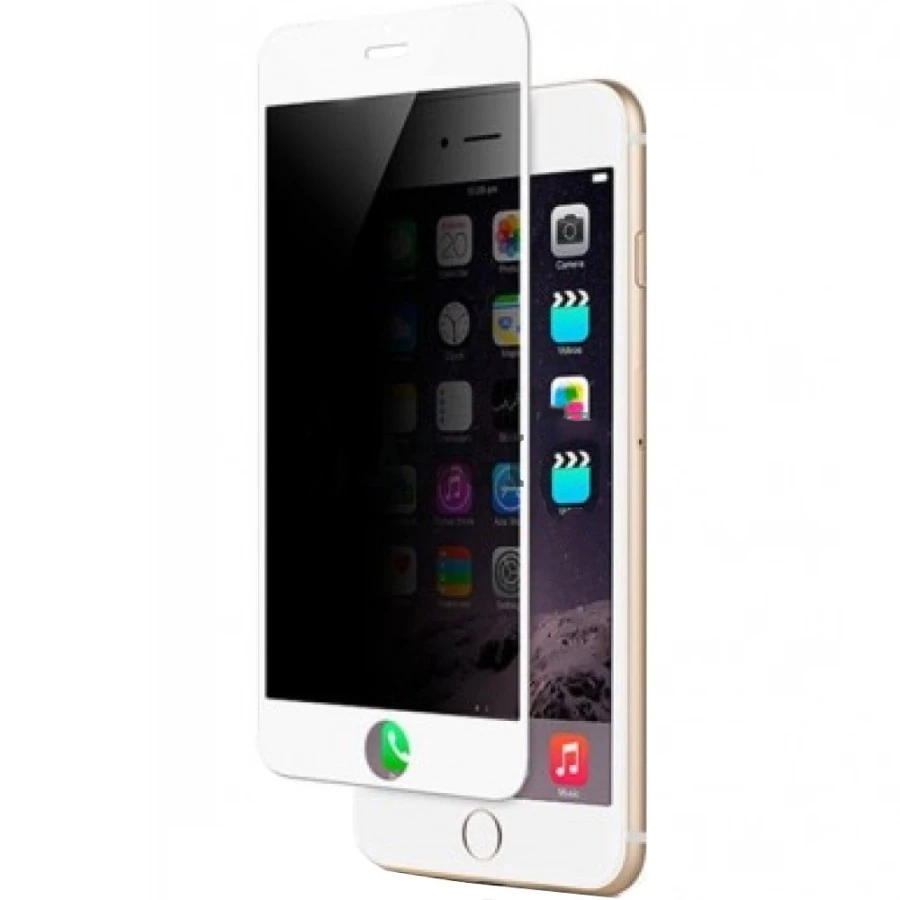 Захисне Скло PRIVAT для Apple iPhone 6/6s - White