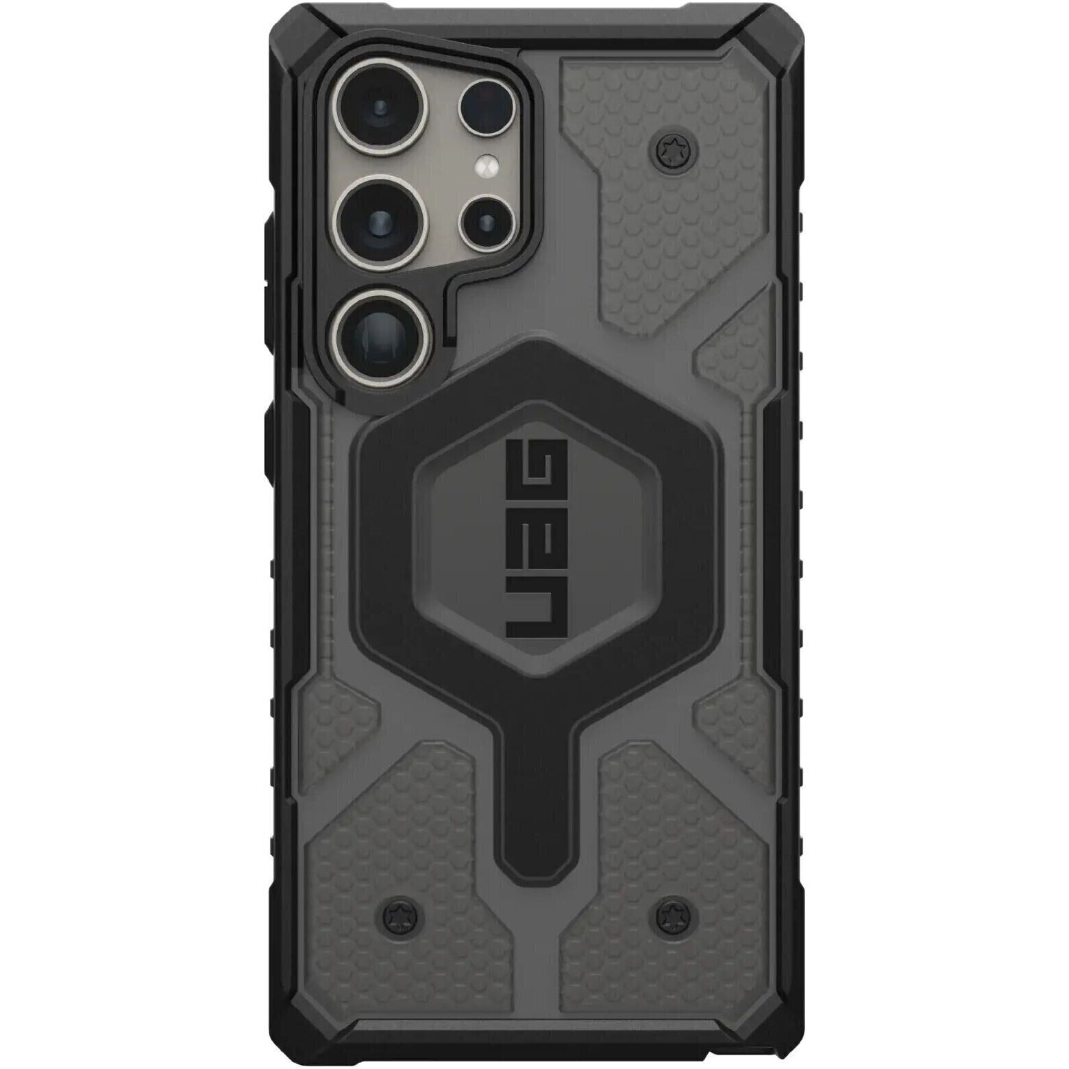 Чохол UAG для Samsung Galaxy S24 Ultra, Pathfinder Clear Pro, Ash