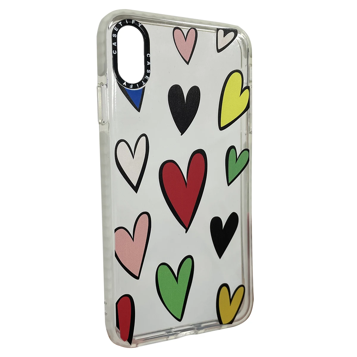 Чохол MaiKai Clear Print для iPhone XS Max - Color Heart