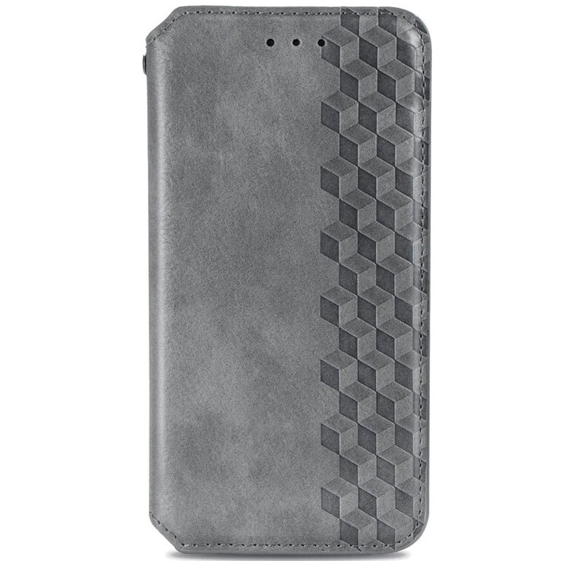 Чохол книжка GETMAN Cubic (PU) для Samsung Galaxy S21 FE (сірий)