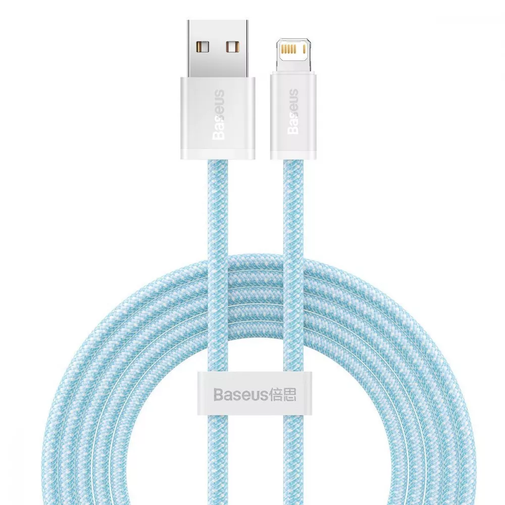 Кабель Baseus Dynamic Series Fast Charging Lightning 2.4A (2m) (синій)