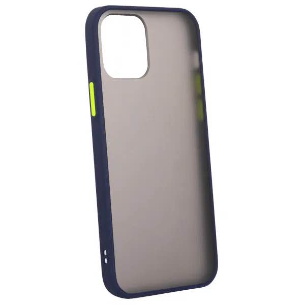 Чохол Shadow Matte Case (PC+TPU) for iPhone 12/12 Pro - Blue