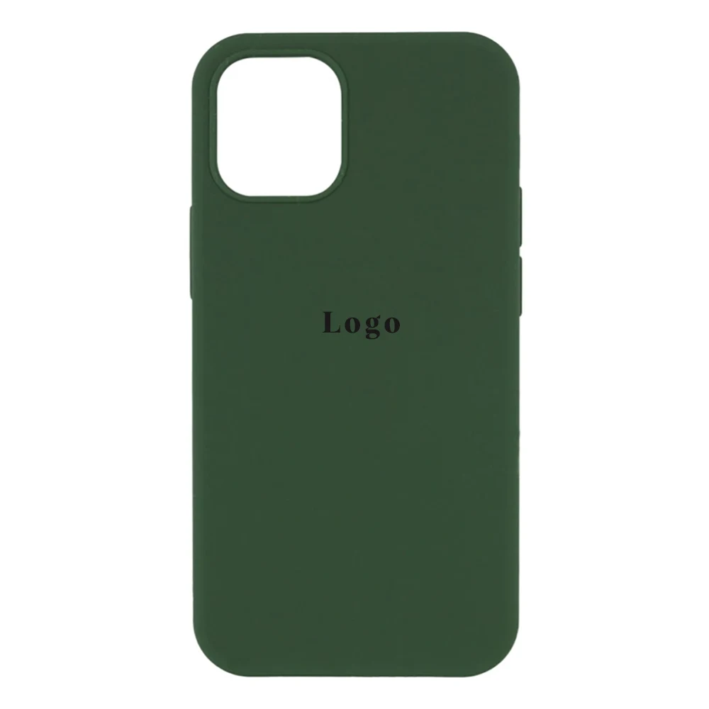 Чохол Silicone Case Full Protective (AA) iPhone 13 Pro Max (army green)