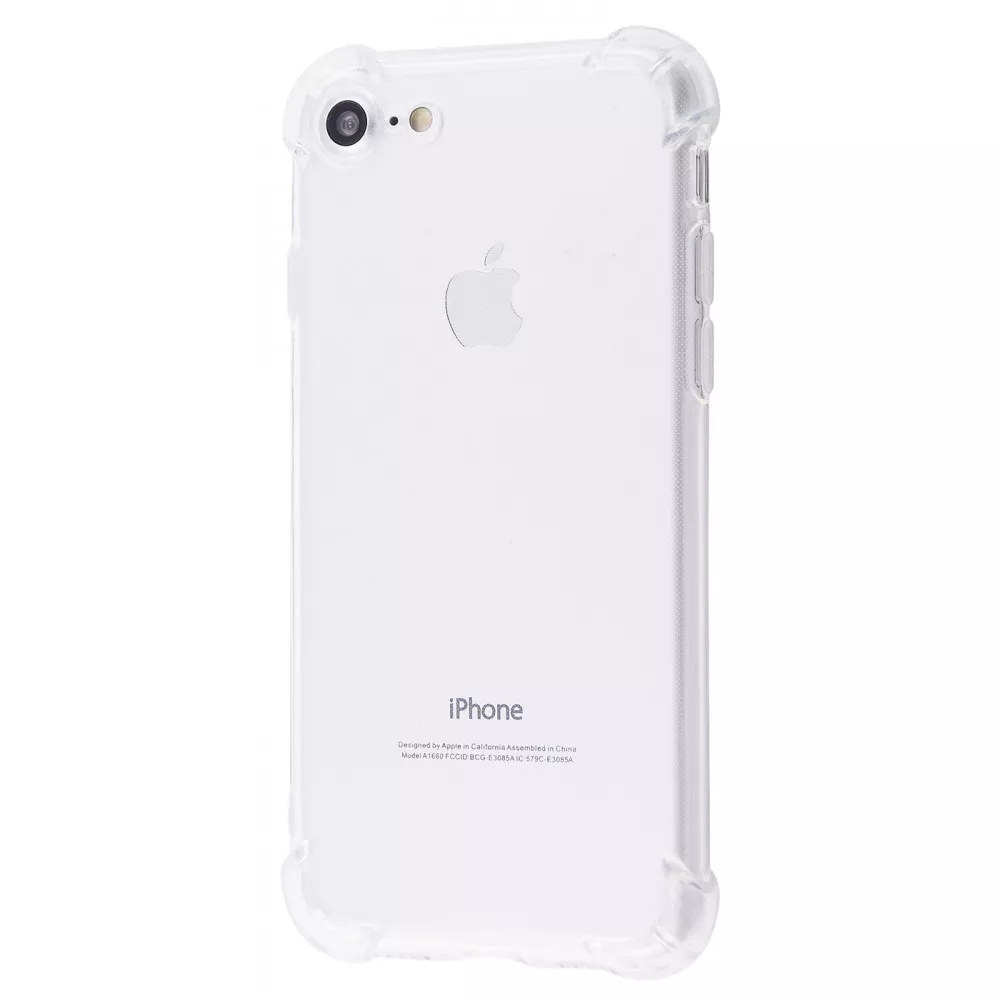 Чохол WXD Силікон 0.8 mm HQ iPhone 7/8/SE 2 (прозорий)