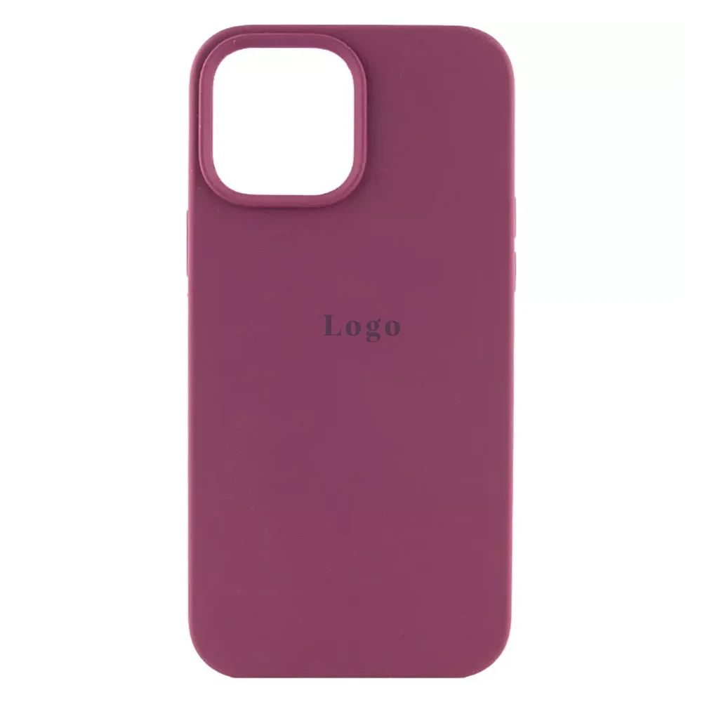 Чохол Silicone Case Full Protective (AA) iPhone 13 Pro Max (plum)