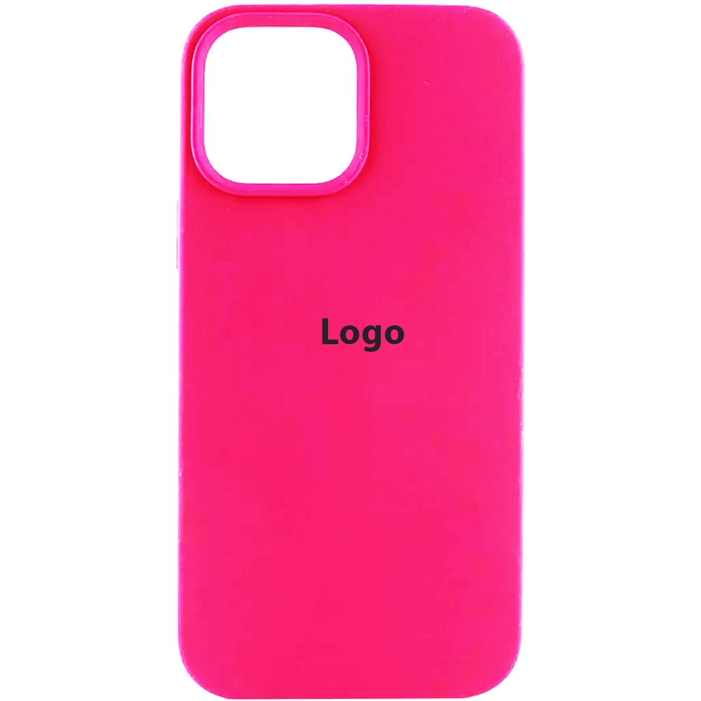 Чохол Silicone Case HC for iPhone 14 Pro Bright Pink