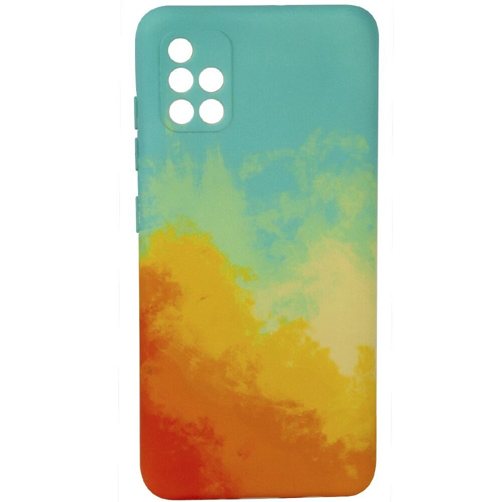 Чохол MiaMi Mix Color for Samsung A515 (A51-2020) - Orange Blue