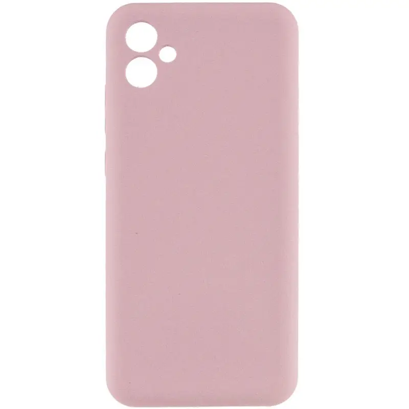 Чохол Silicone Cover Lakshmi Full Camera (AAA) для Samsung Galaxy A06 (Рожевий / Pink Sand)