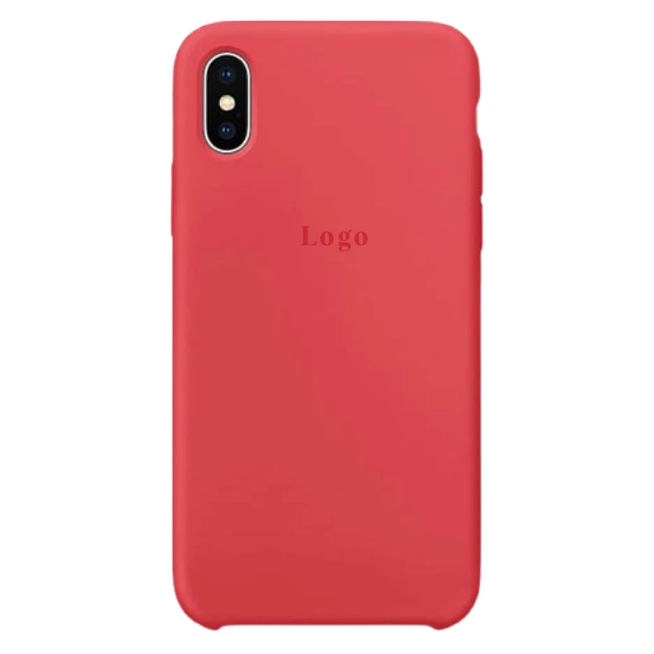 Чохол MaiKai Silicone для iPhone Xs Max - Raspberry Red