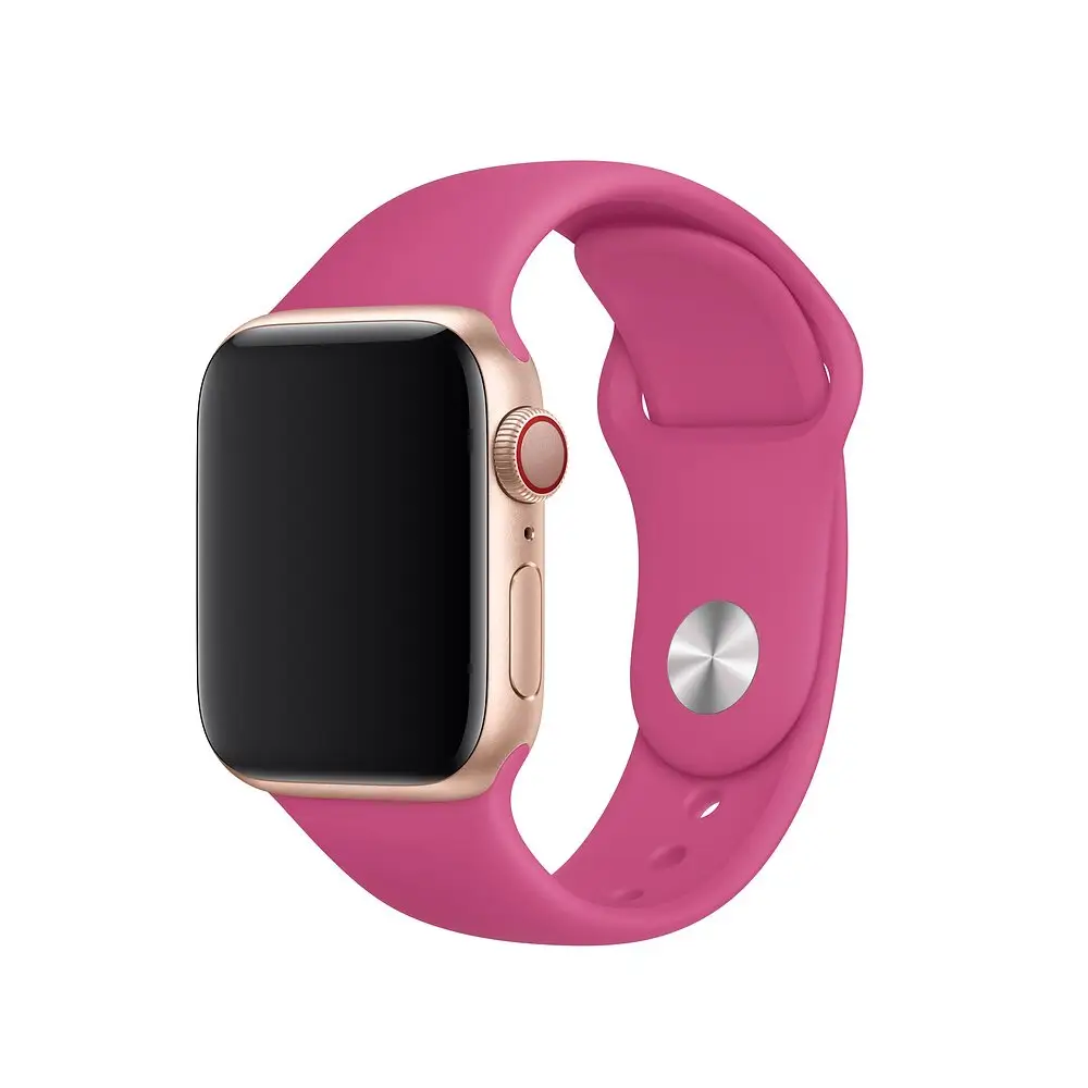 Силіконовий Ремінець для Apple Watch Sport Band 38/40mm (S/M & M/L) - Dragon Fruit