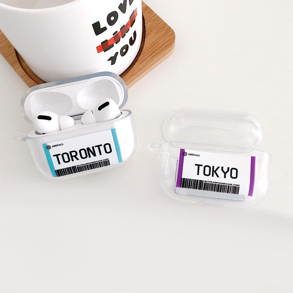 Чохол Stickers Print Case для AirPods Pro - Tokyo