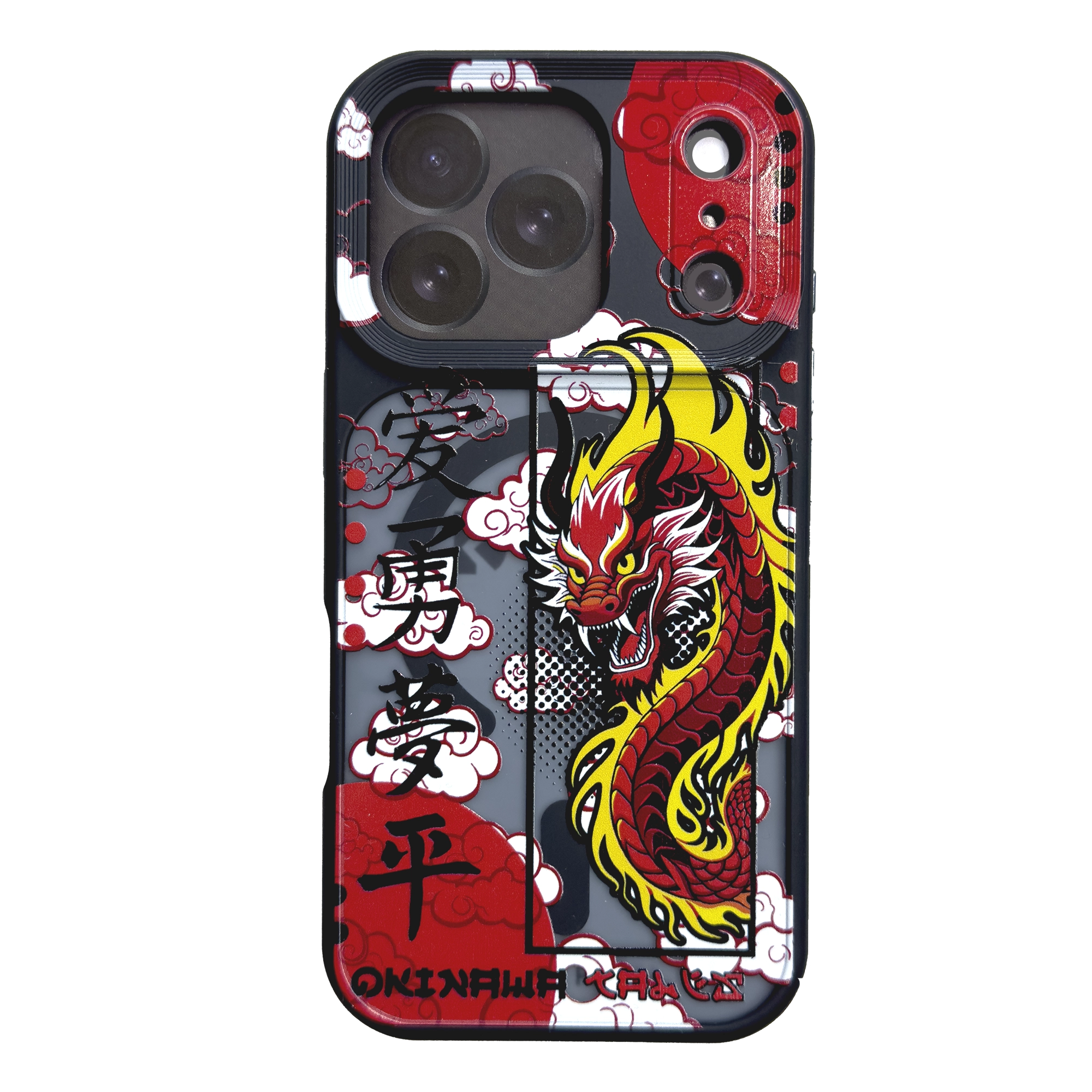 Чохол MaiKai Strong Art Series with Magnetic для iPhone 17 Pro (Okinawa Dragon)