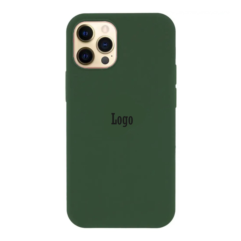 Чохол Silicone Case Full Protective (AA) iPhone 13 Pro (Зелений/Army Green)
