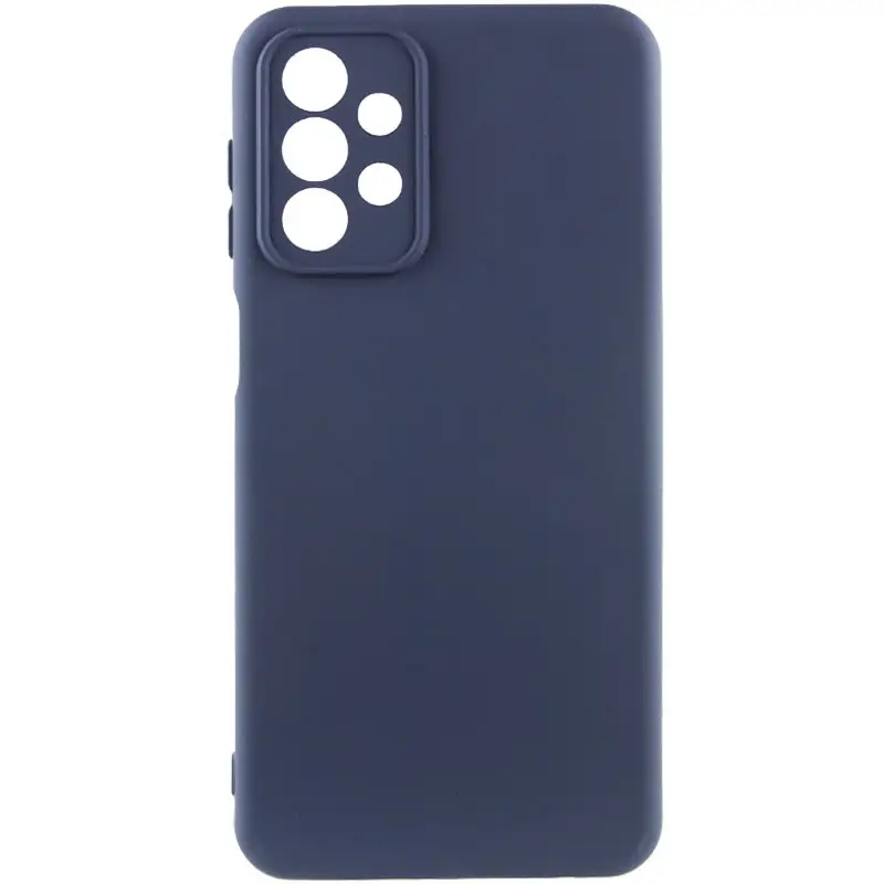 Чохол Silicone Cover Full Camera (AA) для Samsung A23 (Темно-синій/Midnight Blue)