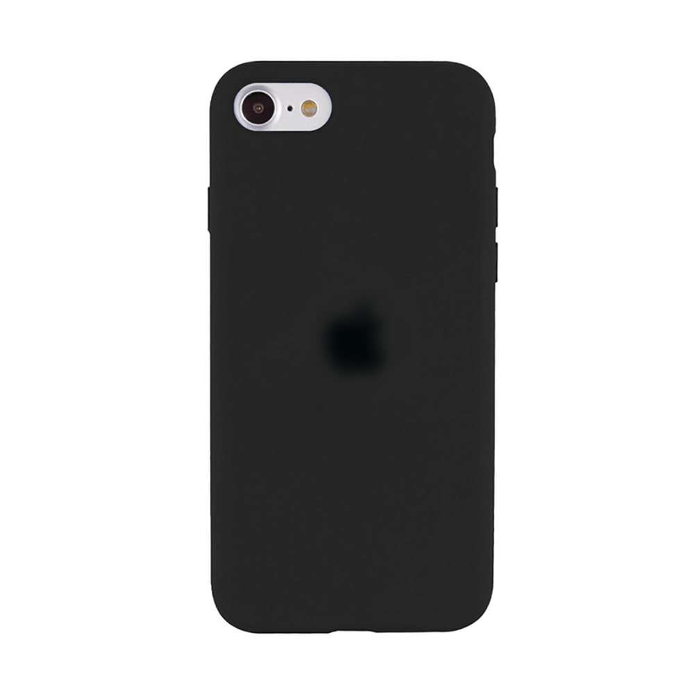 Чохол Silicone Case Full Protective (AA) для Apple iPhone SE (2020) (Сірий / Dark Gray)