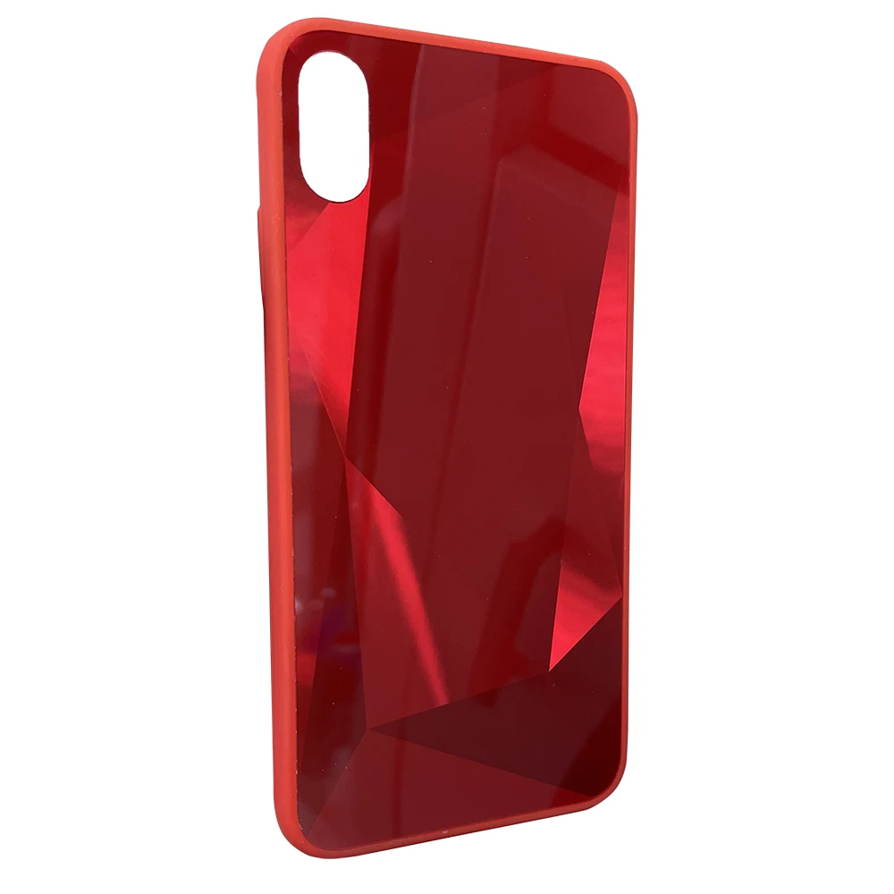 Чохол 3D Prism Holographic Case for iPhone Xs Max - Red