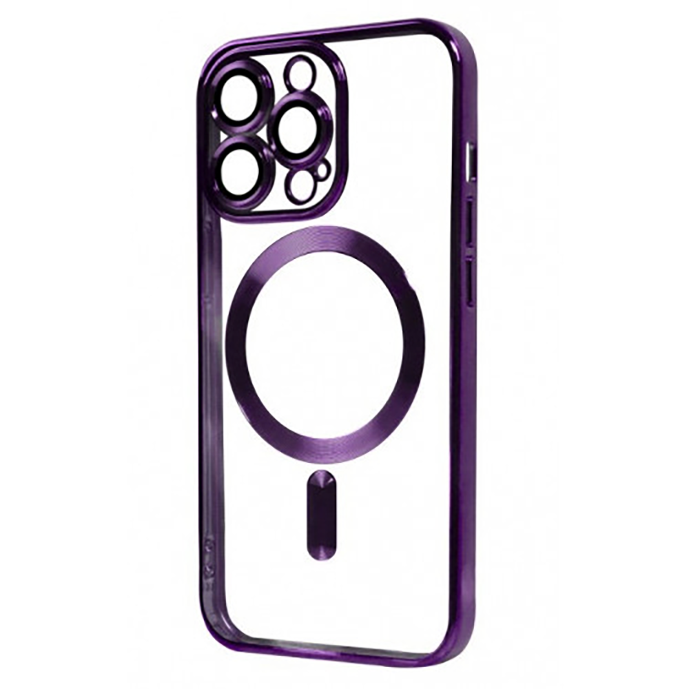 Чохол Husa Luxury MagSafe iPhone 14 Pro Max (Фіолетовий)