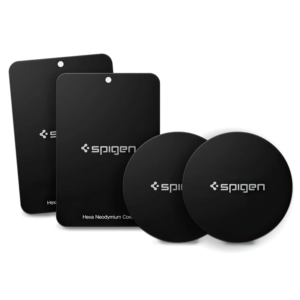 Набір для кріплення Spigen Kuel MP-4P Car Mount Metal Plates Black (4Pack)