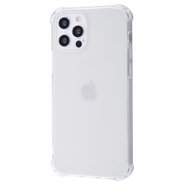 Чохол WXD Силікон 0.8 mm HQ iPhone 12/12 Pro (прозорий)