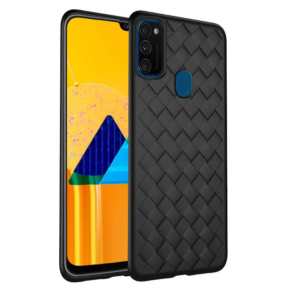 Чохол Weaving Case (TPU) для Samsung M21/M30s (M215/M307) - Black