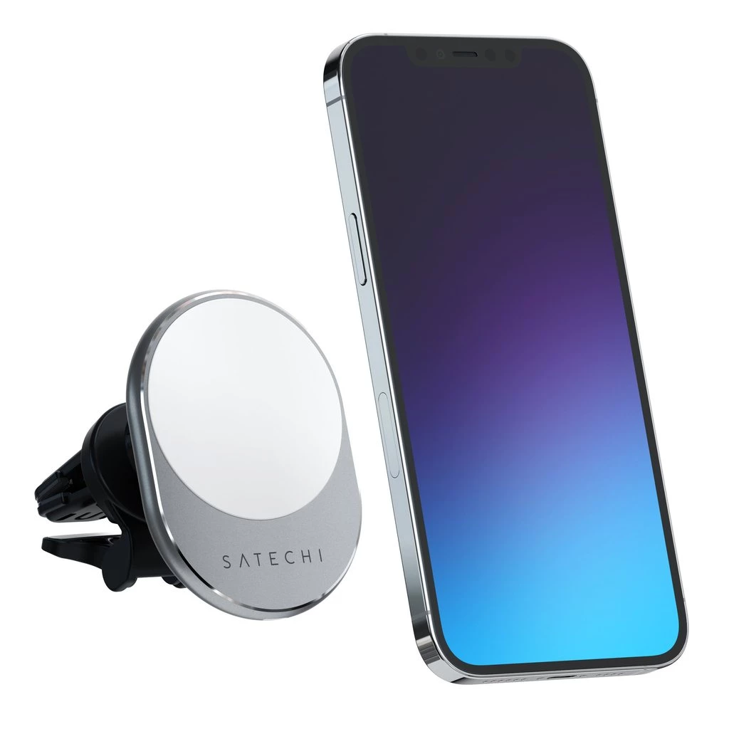 Автотримач Satechi Magnetic Wireless Car Charger Space Gray (ST-MCMWCM)