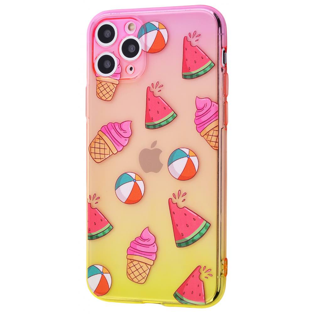 Чохол WAVE Sweet & Acid Case (TPU) iPhone 11 (червоний/жовтий/кавун)