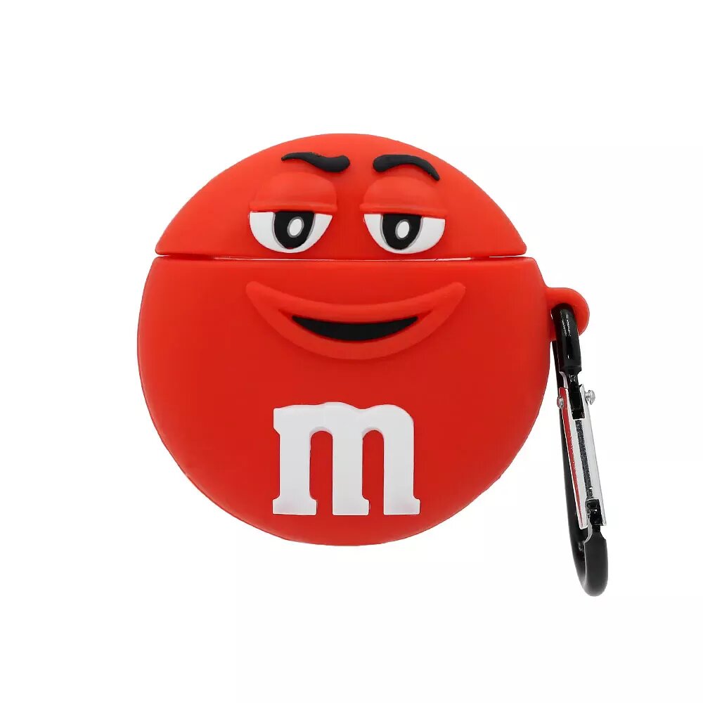 Чохол MaiKai 3D Toys для AirPods - M&M's red