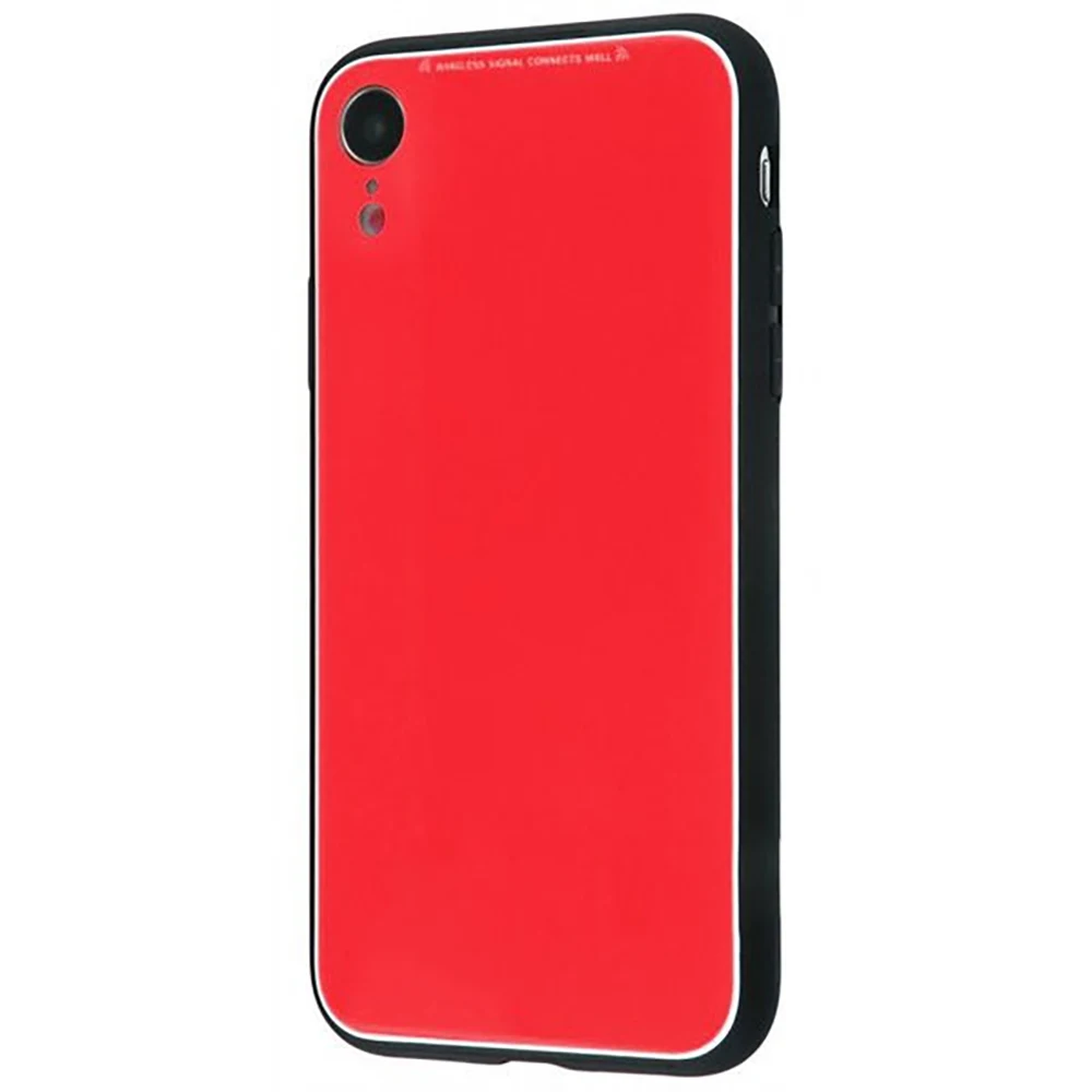 Чохол TOTU Style Series Case (Glass+TPU) iPhone Xr Red