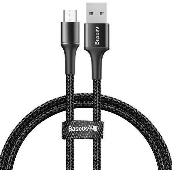 Кабель Baseus Halo Data MicroUSB Cable 3A (1m) (black)