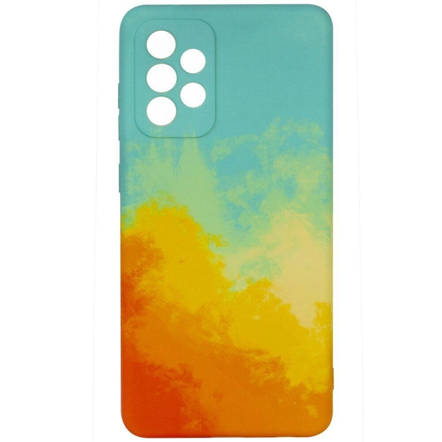 Чохол MiaMi Mix Color for Samsung A725 (A72-2020) - Orange - Blue