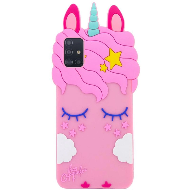 Чохол 3D Little Unicorn для Samsung A515 (A51) - Pink