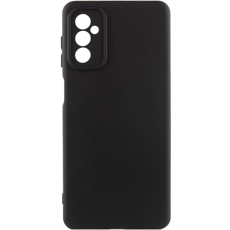 Чохол Silicone Cover Lakshmi Full Camera (A) для Samsung Galaxy M34 5G (Чорний/Black)