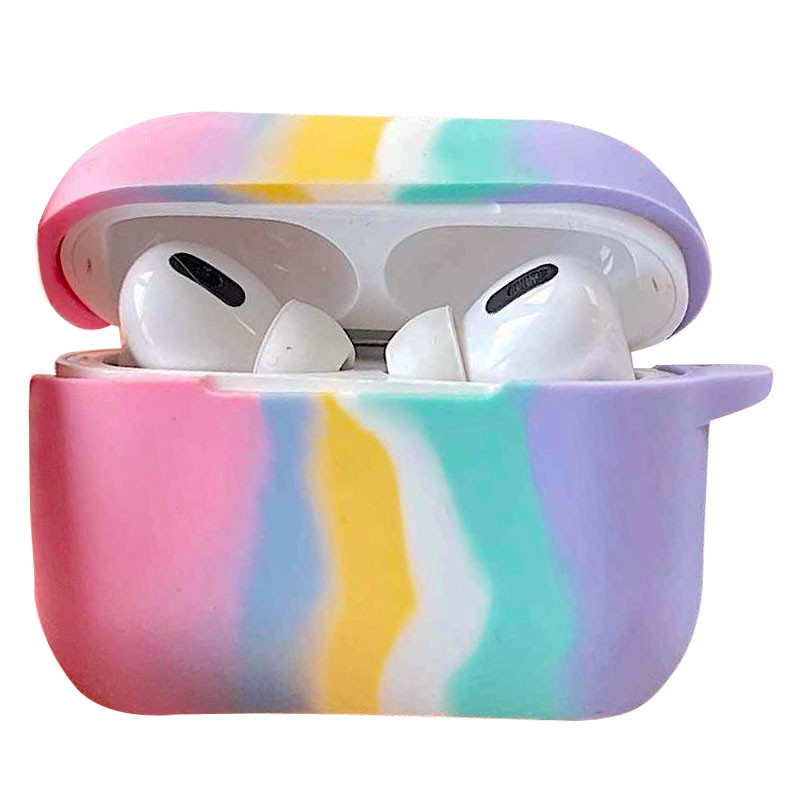 Чохол Colorfull для навушників AirPods Pro (Блакитний/Жовтий)