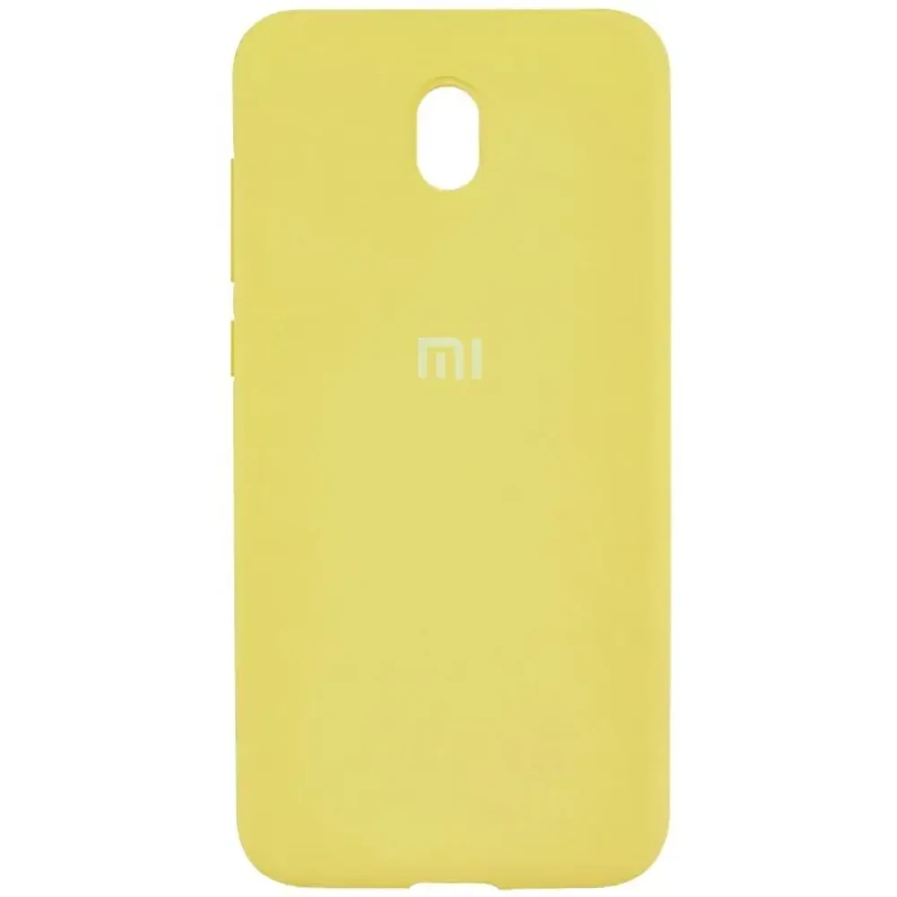 Чохол Silicone Case для Xiaomi Redmi 8A - Yellow