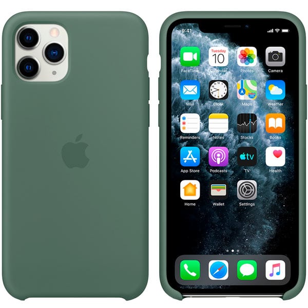 Чохол MaiKai Silicone для iPhone 11 Pro - Pine Green