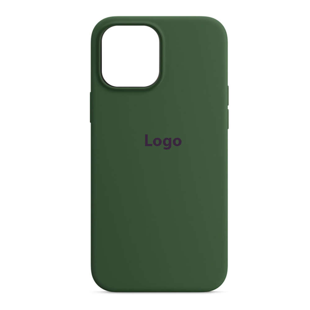 Чохол Silicone Case Full Protective (AA) iPhone 13 Pro (pine green)