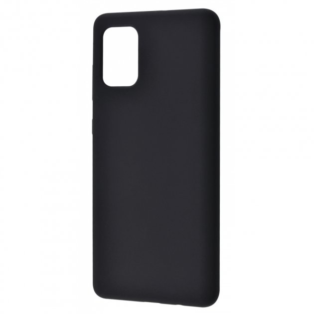 Чохол WAVE Full Silicone Cover Samsung Galaxy A71 (A715) - Black