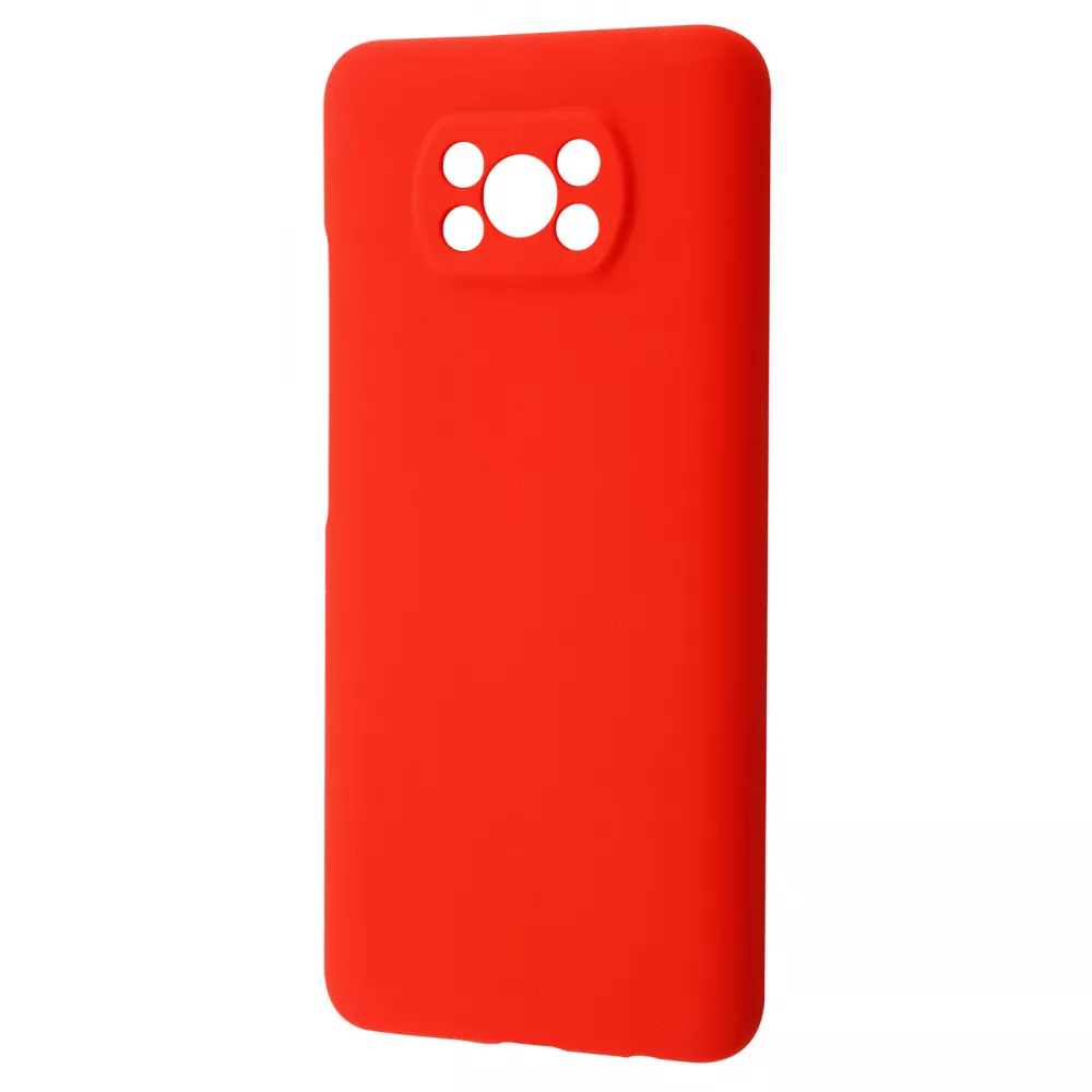 Чохол WAVE Full Silicone Cover Xiaomi Poco X3/Poco X3 Pro (червоний)