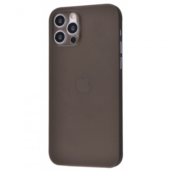 Чохол TOTU Ultra Thin Matte Case (PC) iPhone 12 (чорний)