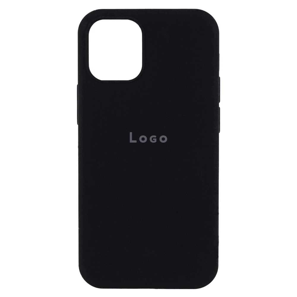 Чохол Silicone Case Full Cover iPhone 13 (black)