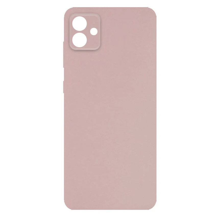 Чохол Silicone Cover Full Camera (AA) для Samsung A04 (Рожевий/Pink Sand)