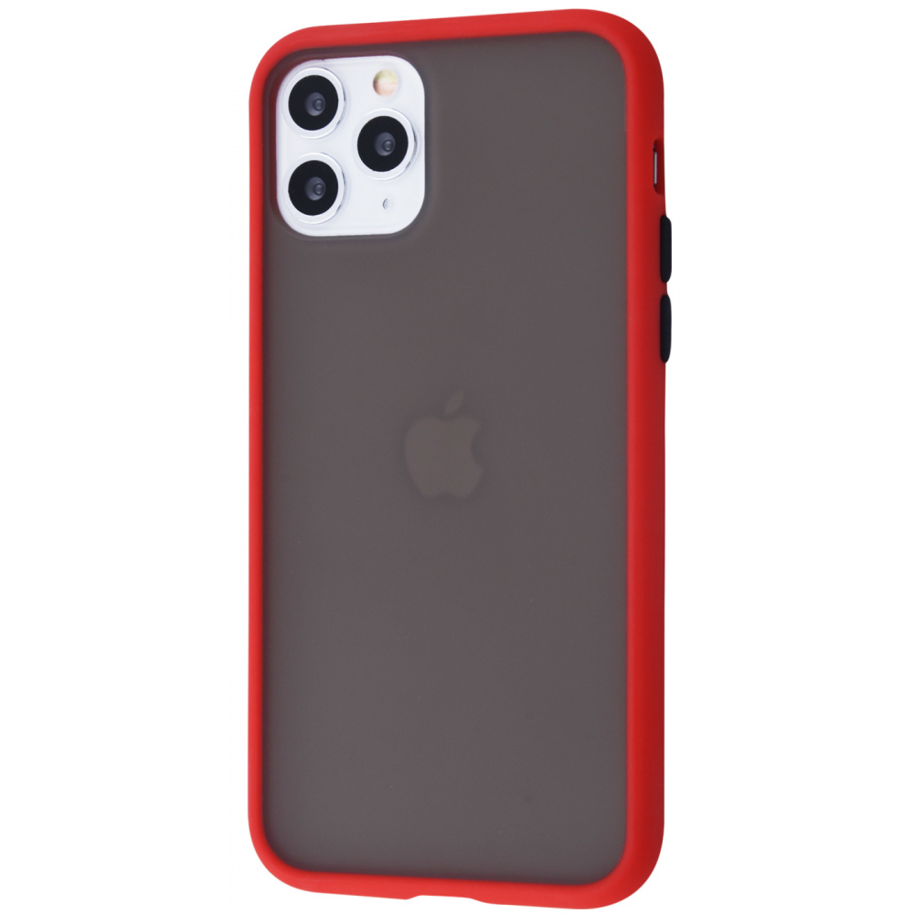 Чохол Shadow Matte Case (PC+TPU) for iPhone 12 Pro Max - Red