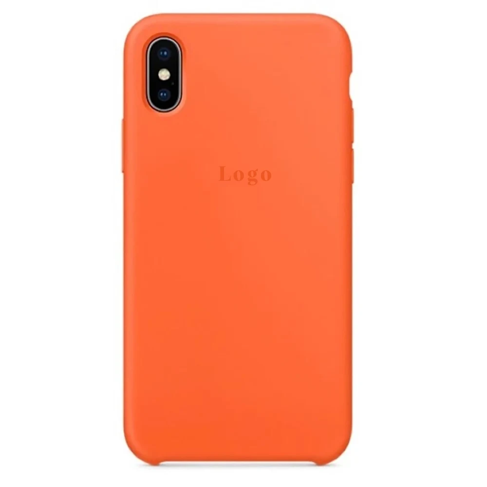 Чохол MaiKai Silicone для iPhone X/Xs - Orange
