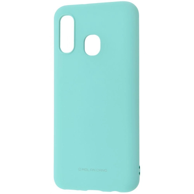 Чохол Molan Cano Glossy Jelly Case для Samsung Galaxy A40 (mint)