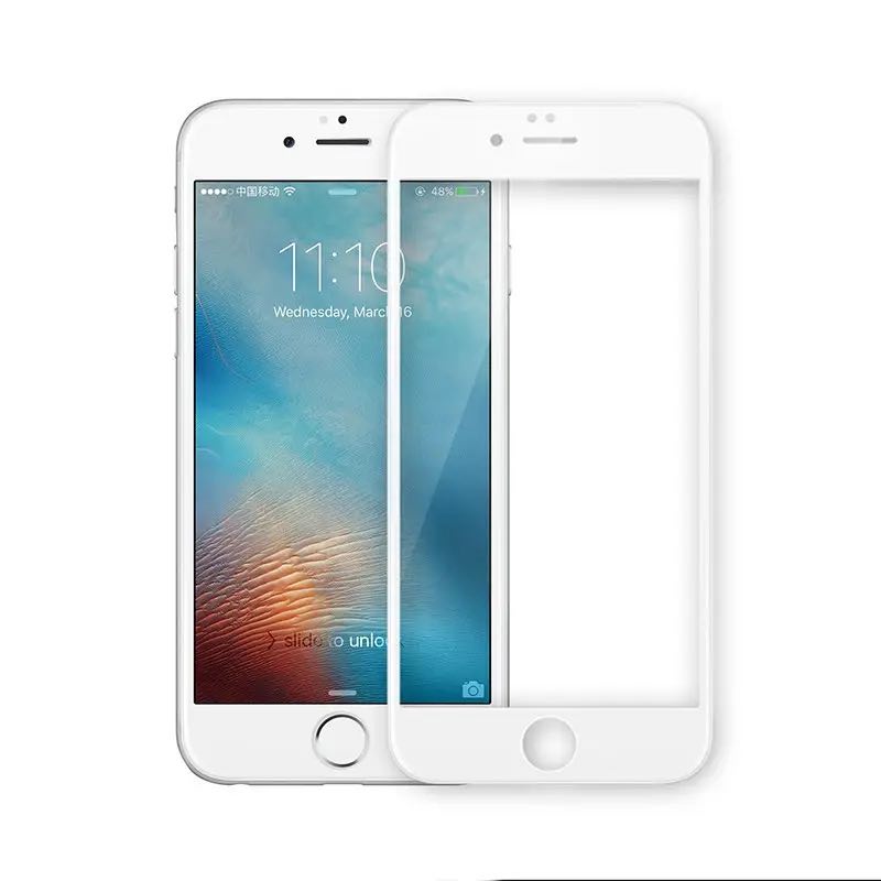 Захисне Скло 5D Hard для iPhone 6 Plus - White